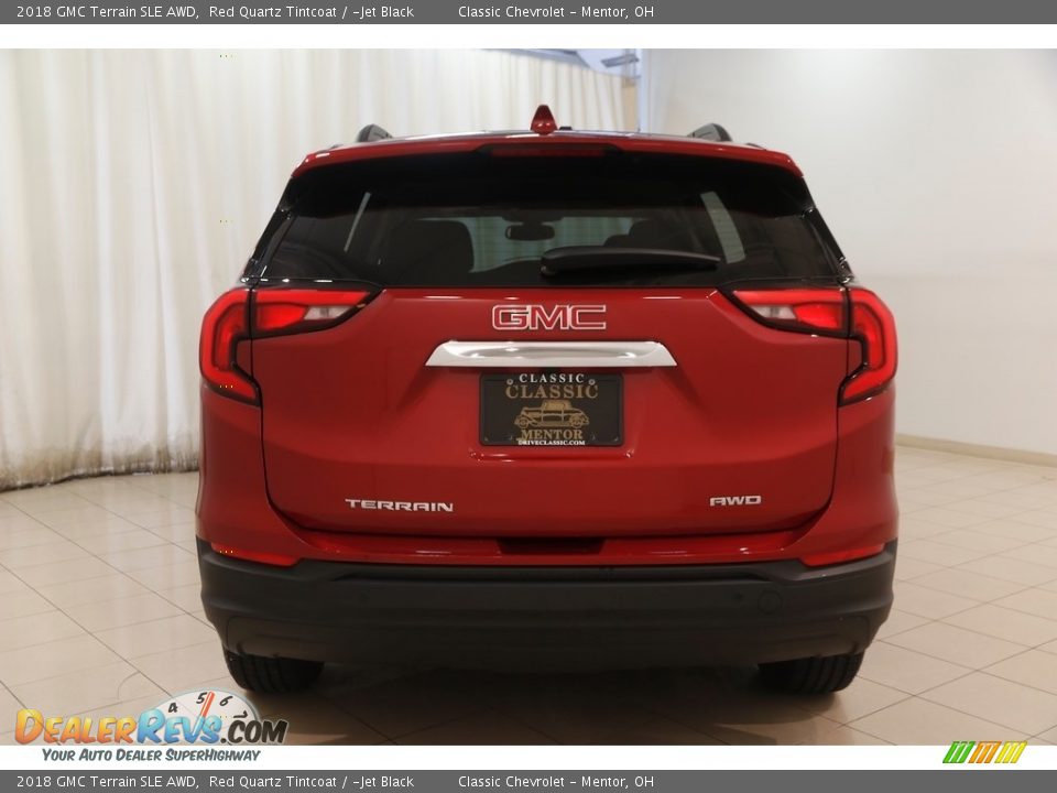 2018 GMC Terrain SLE AWD Red Quartz Tintcoat / ­Jet Black Photo #21