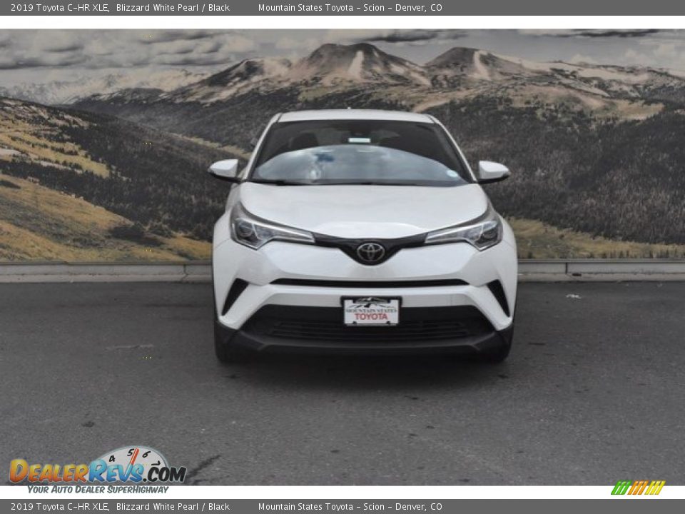 2019 Toyota C-HR XLE Blizzard White Pearl / Black Photo #2