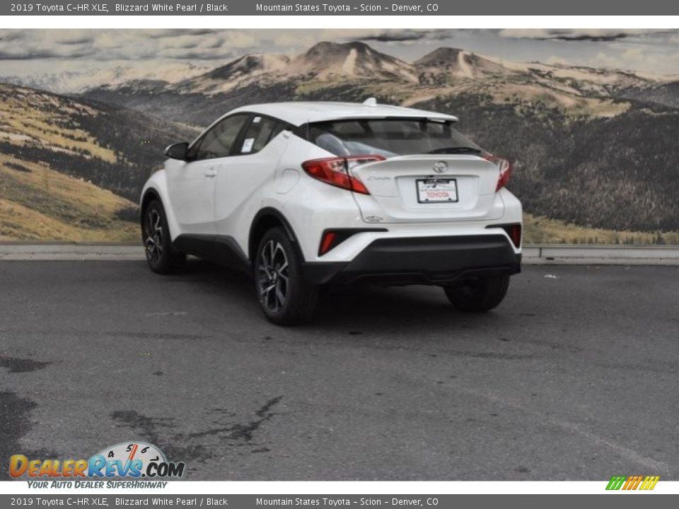 2019 Toyota C-HR XLE Blizzard White Pearl / Black Photo #3