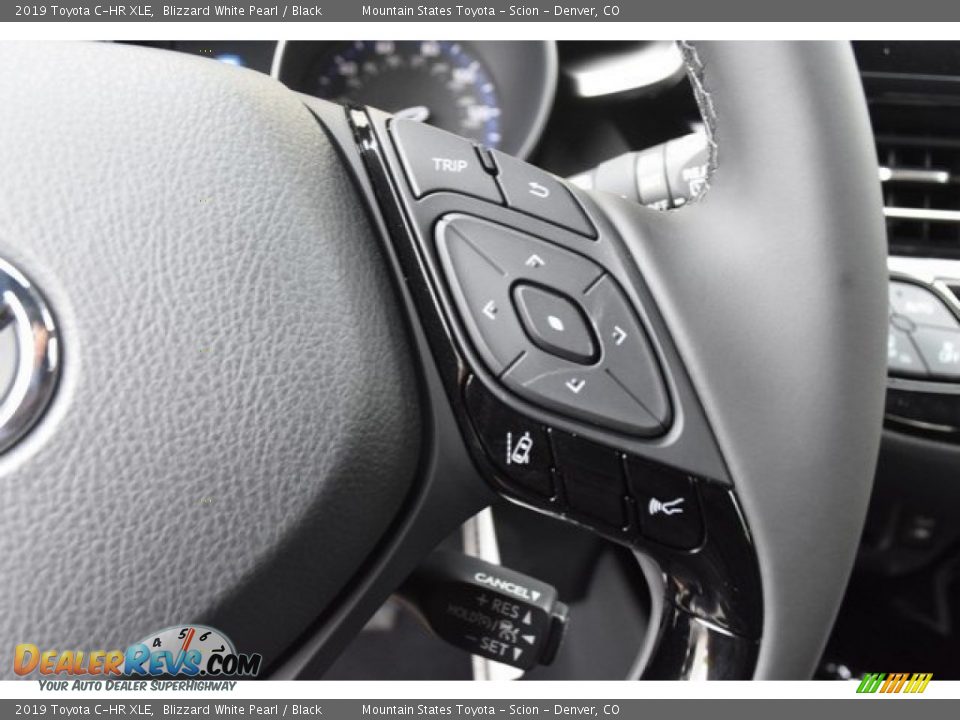 2019 Toyota C-HR XLE Blizzard White Pearl / Black Photo #26
