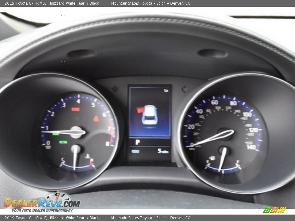 2019 Toyota C-HR XLE Blizzard White Pearl / Black Photo #27