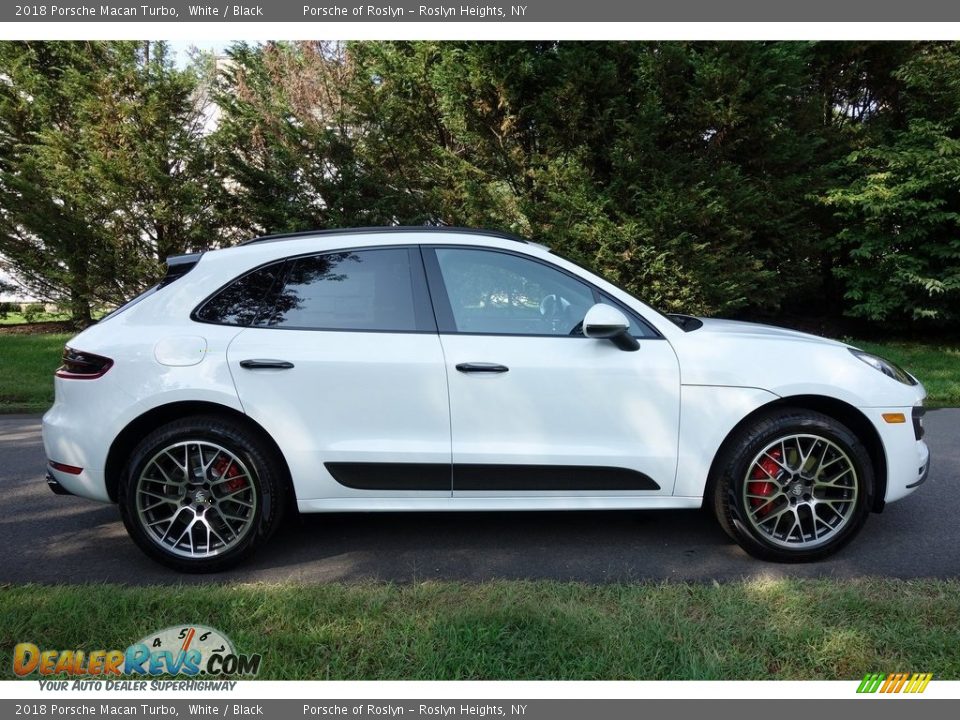 White 2018 Porsche Macan Turbo Photo #3