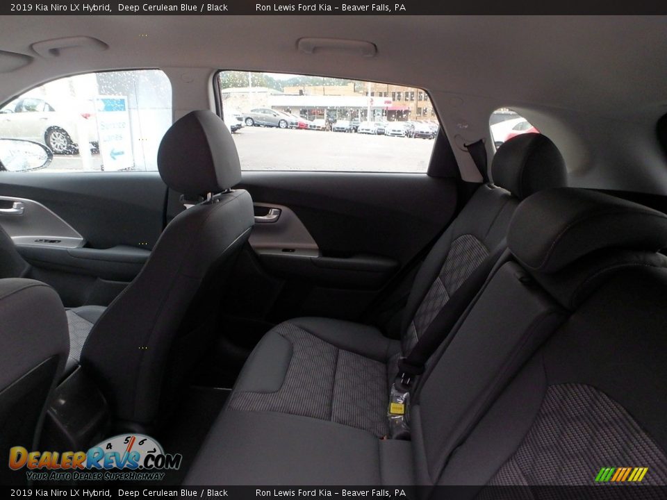 Rear Seat of 2019 Kia Niro LX Hybrid Photo #12