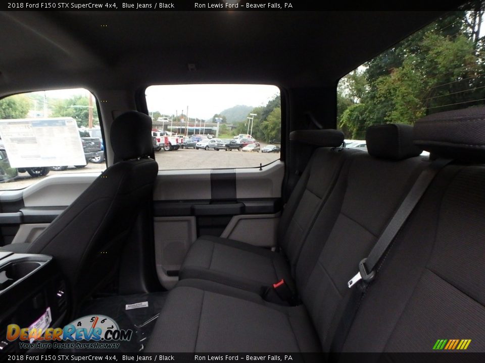 2018 Ford F150 STX SuperCrew 4x4 Blue Jeans / Black Photo #11
