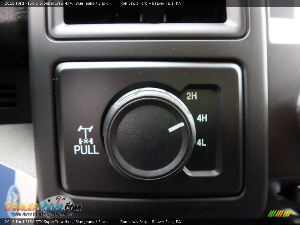 2018 Ford F150 STX SuperCrew 4x4 Blue Jeans / Black Photo #17