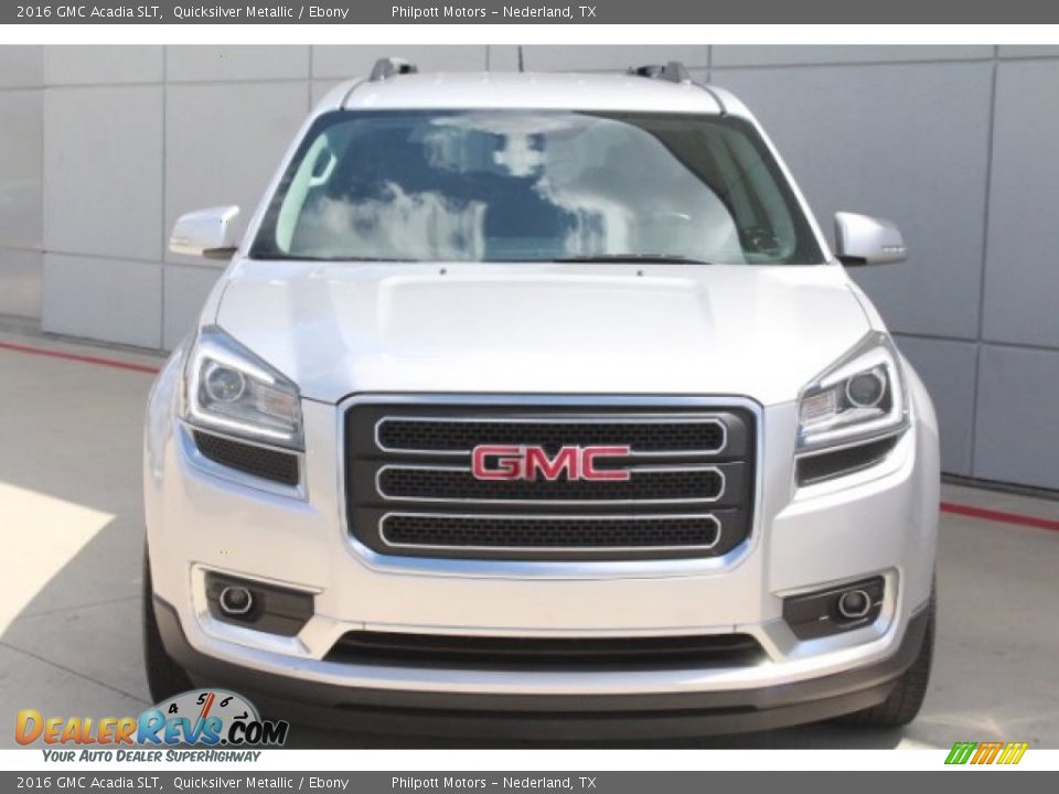 2016 GMC Acadia SLT Quicksilver Metallic / Ebony Photo #2