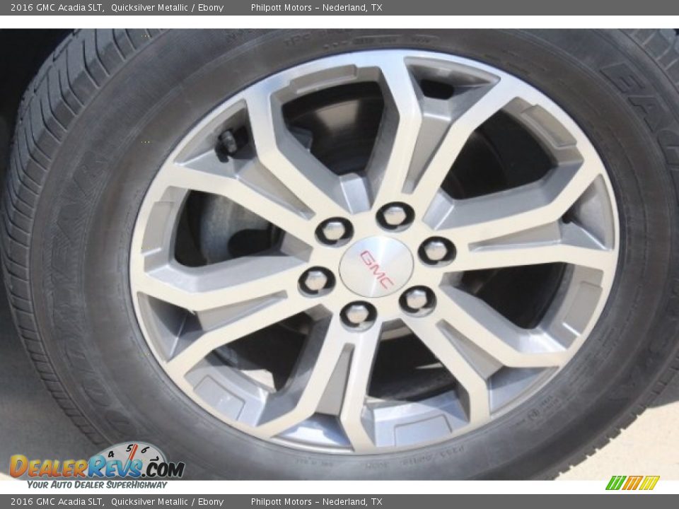 2016 GMC Acadia SLT Quicksilver Metallic / Ebony Photo #4