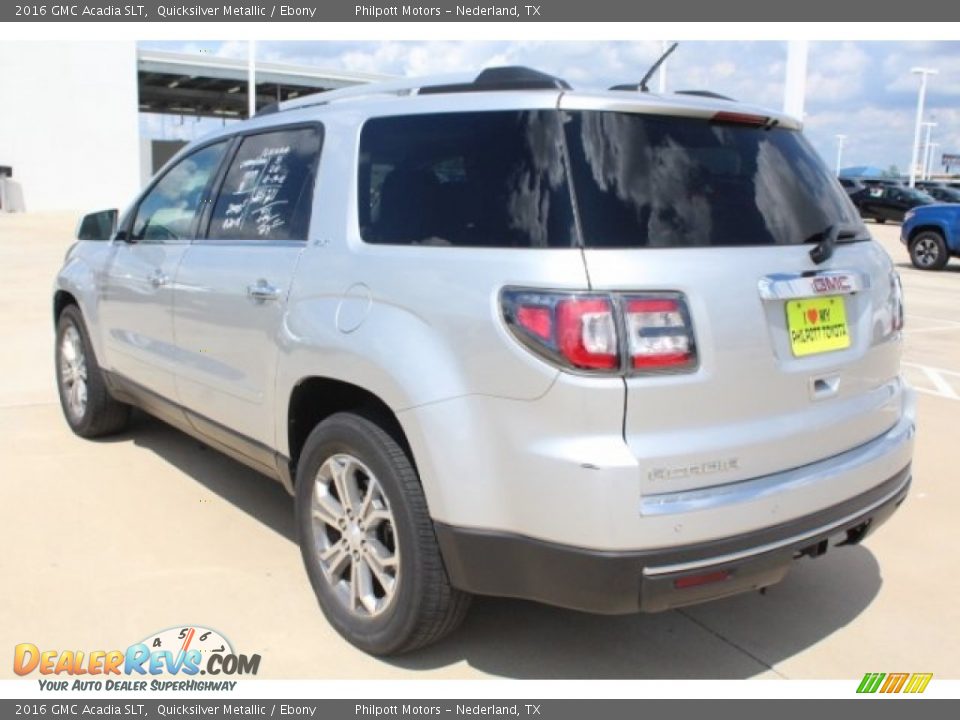 2016 GMC Acadia SLT Quicksilver Metallic / Ebony Photo #6