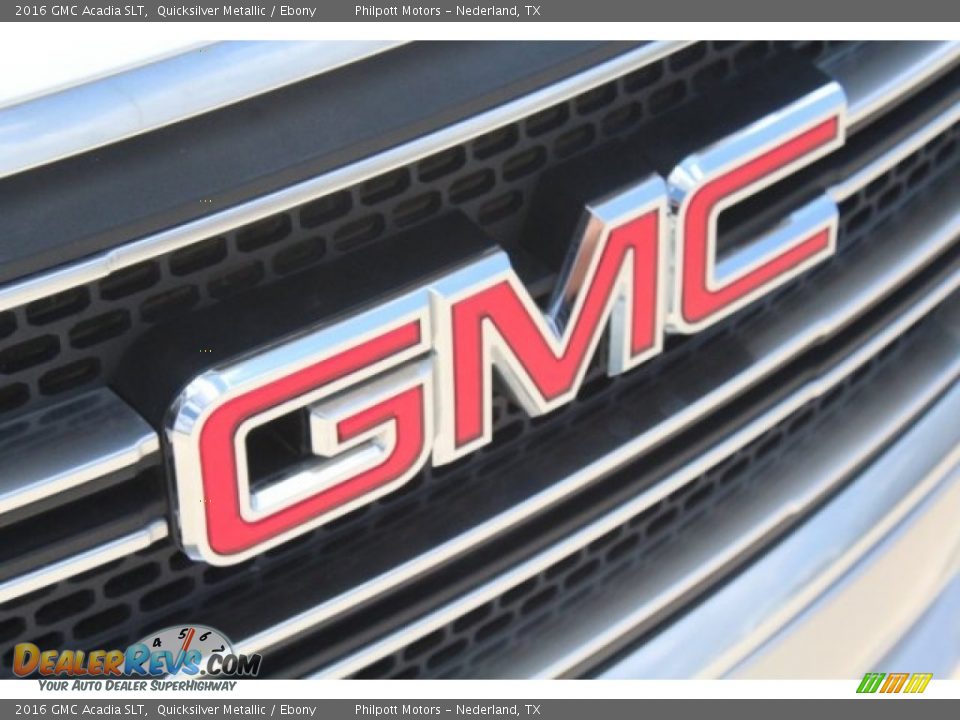 2016 GMC Acadia SLT Quicksilver Metallic / Ebony Photo #11