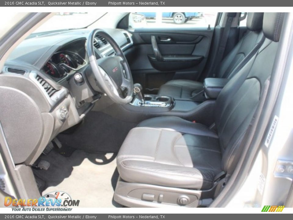 2016 GMC Acadia SLT Quicksilver Metallic / Ebony Photo #14