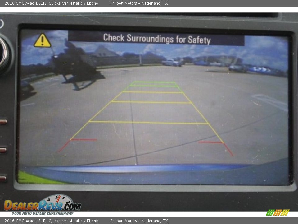 2016 GMC Acadia SLT Quicksilver Metallic / Ebony Photo #15
