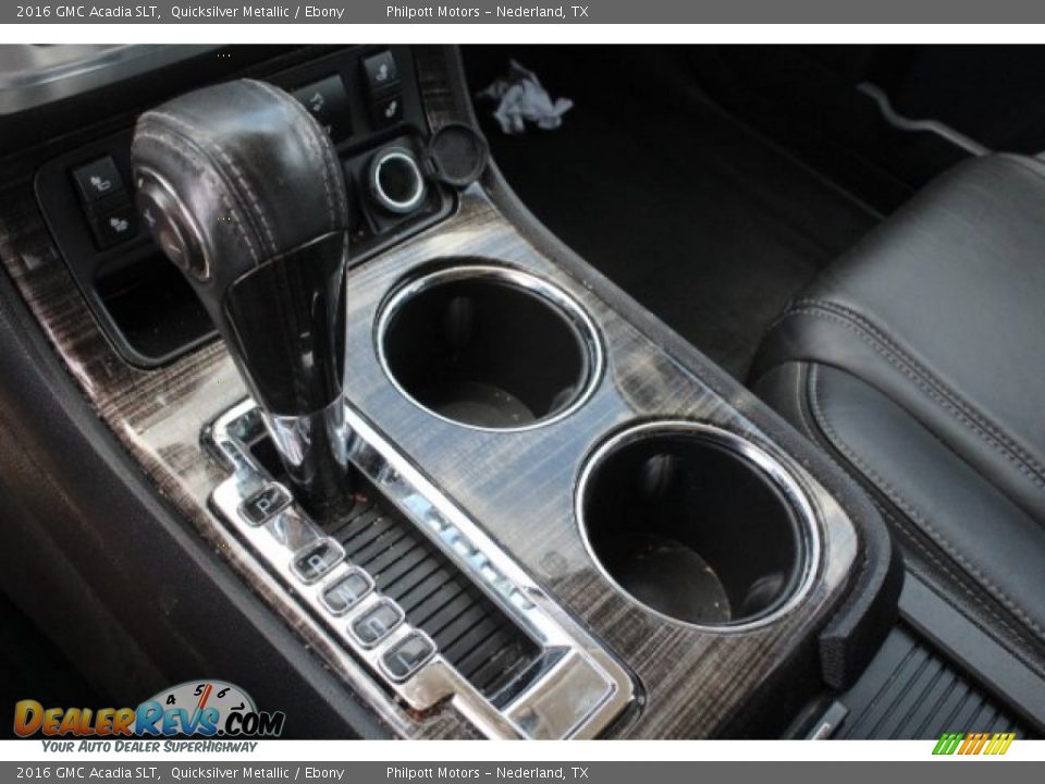 2016 GMC Acadia SLT Quicksilver Metallic / Ebony Photo #17