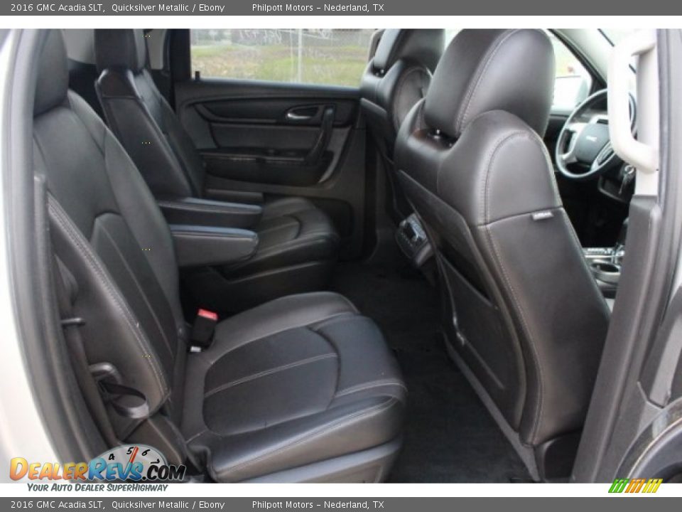 2016 GMC Acadia SLT Quicksilver Metallic / Ebony Photo #30