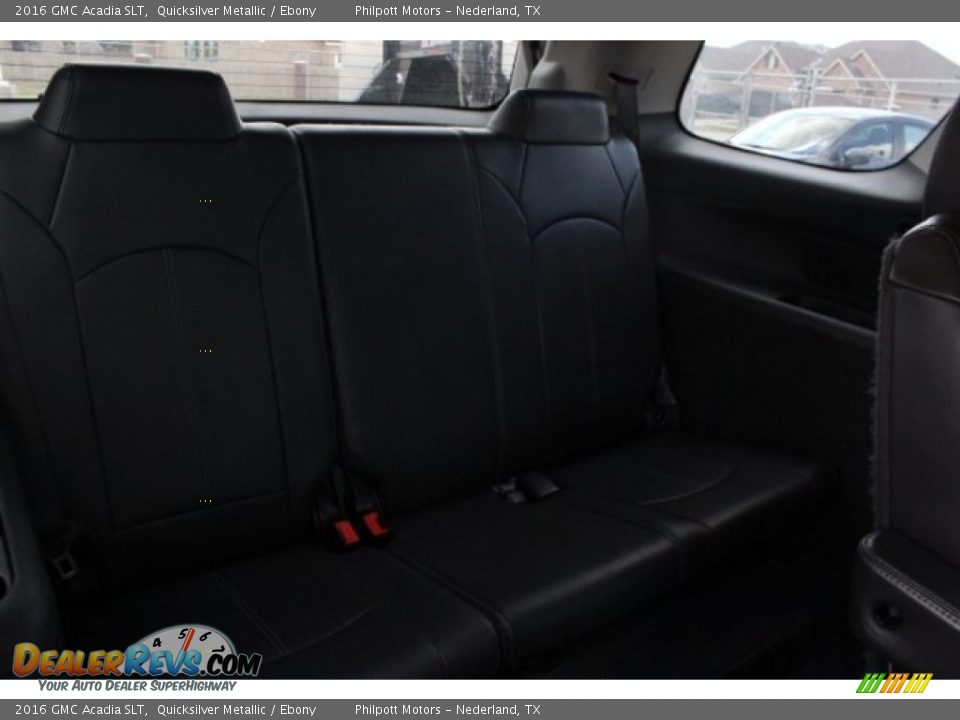 2016 GMC Acadia SLT Quicksilver Metallic / Ebony Photo #31