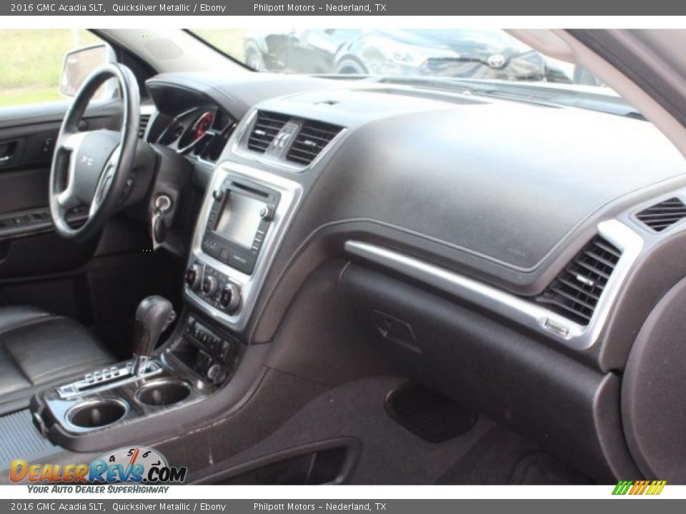 2016 GMC Acadia SLT Quicksilver Metallic / Ebony Photo #33