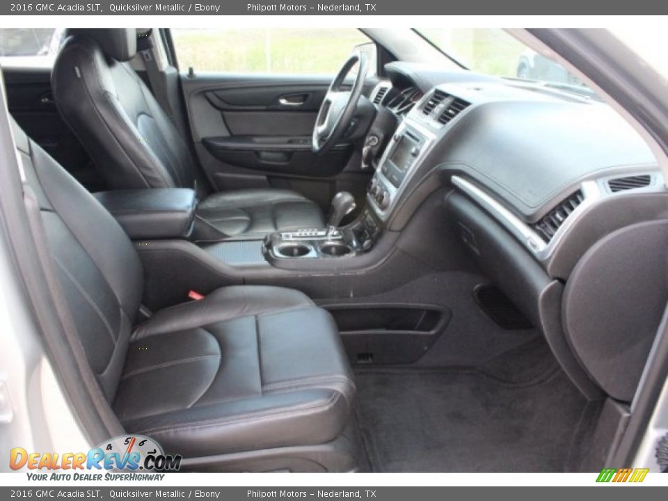 2016 GMC Acadia SLT Quicksilver Metallic / Ebony Photo #34