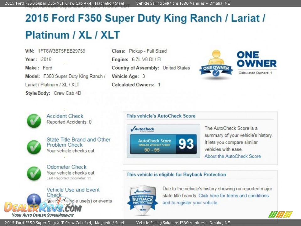 2015 Ford F350 Super Duty XLT Crew Cab 4x4 Magnetic / Steel Photo #2