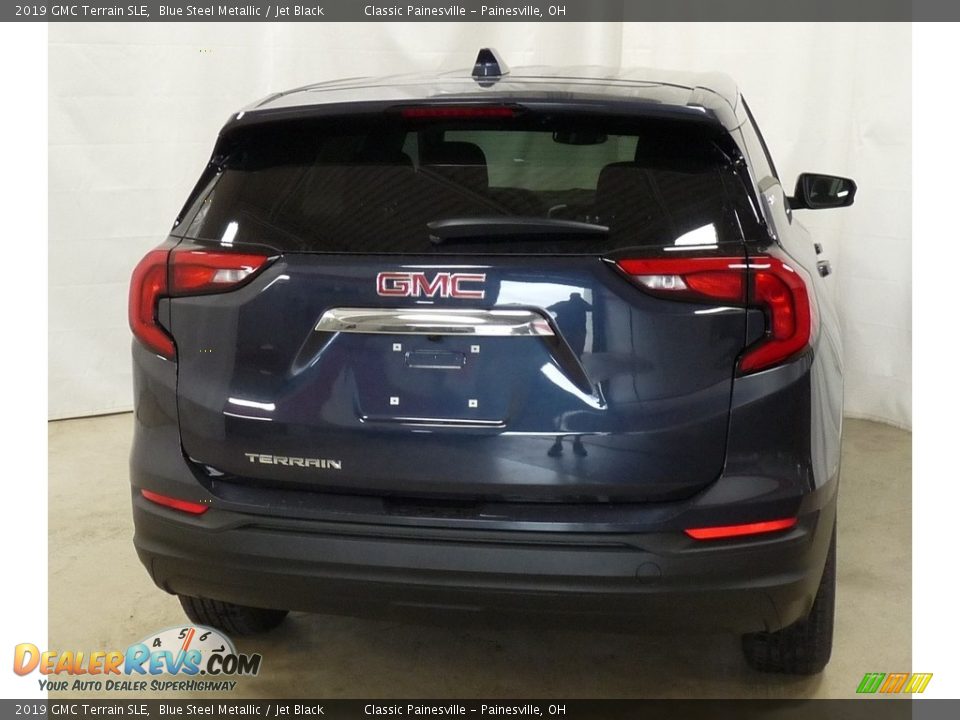 2019 GMC Terrain SLE Blue Steel Metallic / Jet Black Photo #3