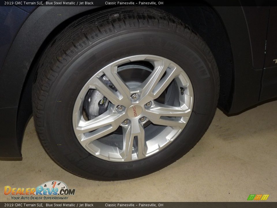 2019 GMC Terrain SLE Blue Steel Metallic / Jet Black Photo #5