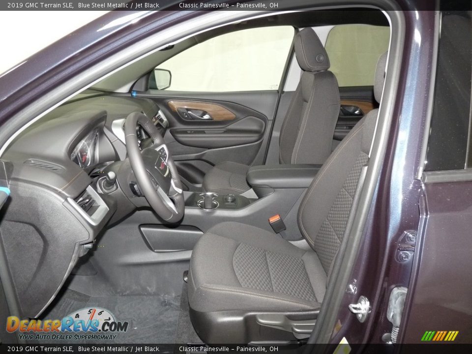 2019 GMC Terrain SLE Blue Steel Metallic / Jet Black Photo #6