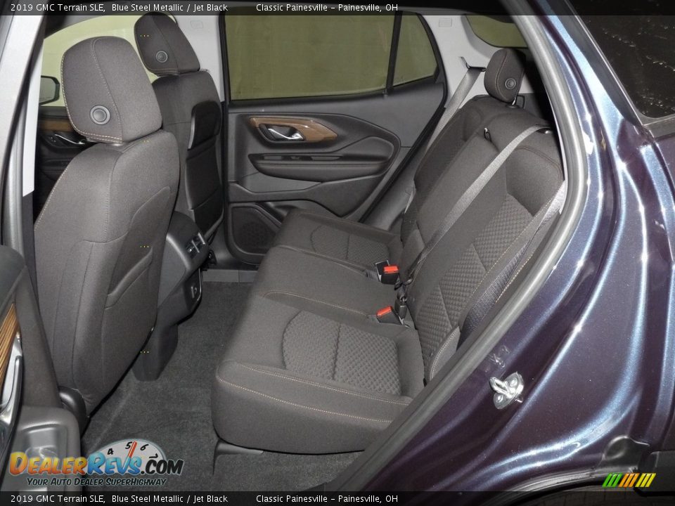2019 GMC Terrain SLE Blue Steel Metallic / Jet Black Photo #7