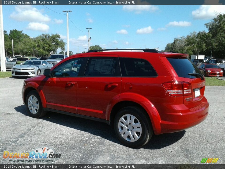 2018 Dodge Journey SE Redline / Black Photo #3