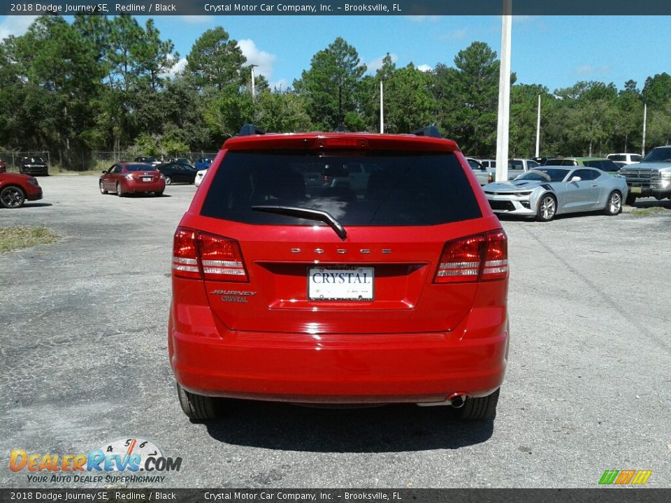 2018 Dodge Journey SE Redline / Black Photo #4