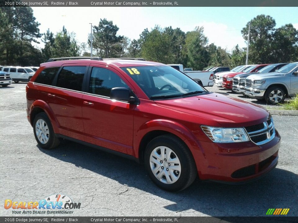 2018 Dodge Journey SE Redline / Black Photo #7