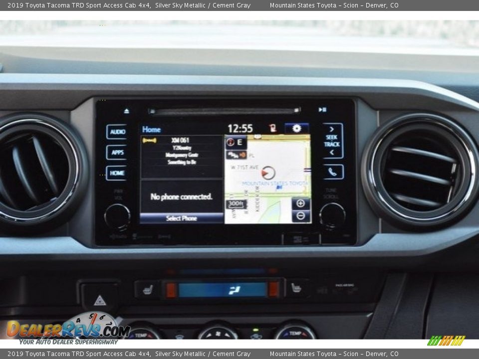 Navigation of 2019 Toyota Tacoma TRD Sport Access Cab 4x4 Photo #10