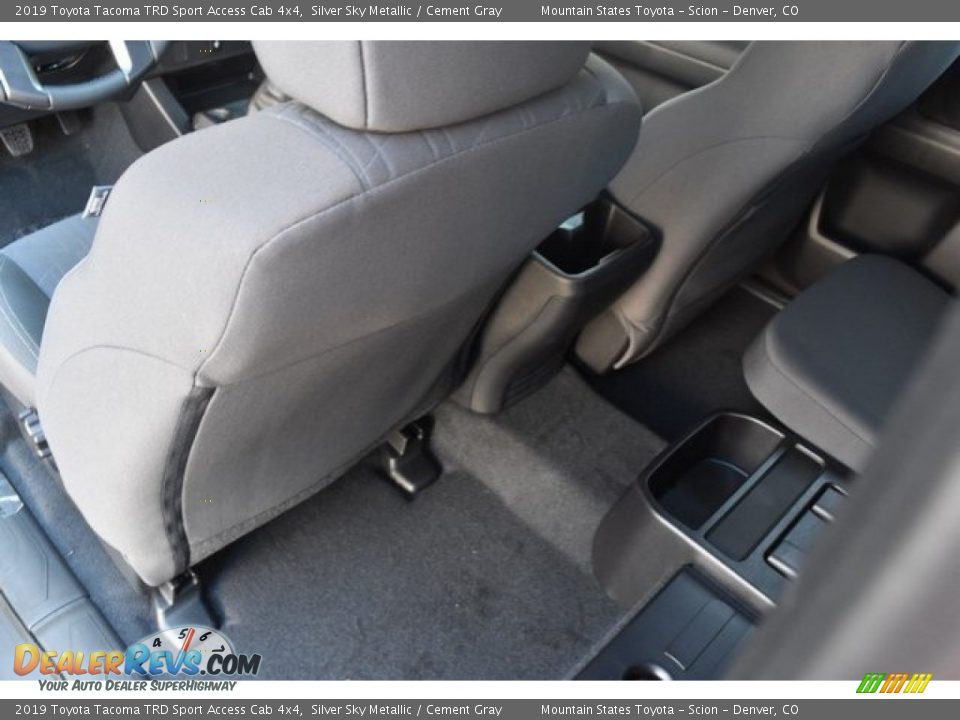 2019 Toyota Tacoma TRD Sport Access Cab 4x4 Silver Sky Metallic / Cement Gray Photo #14