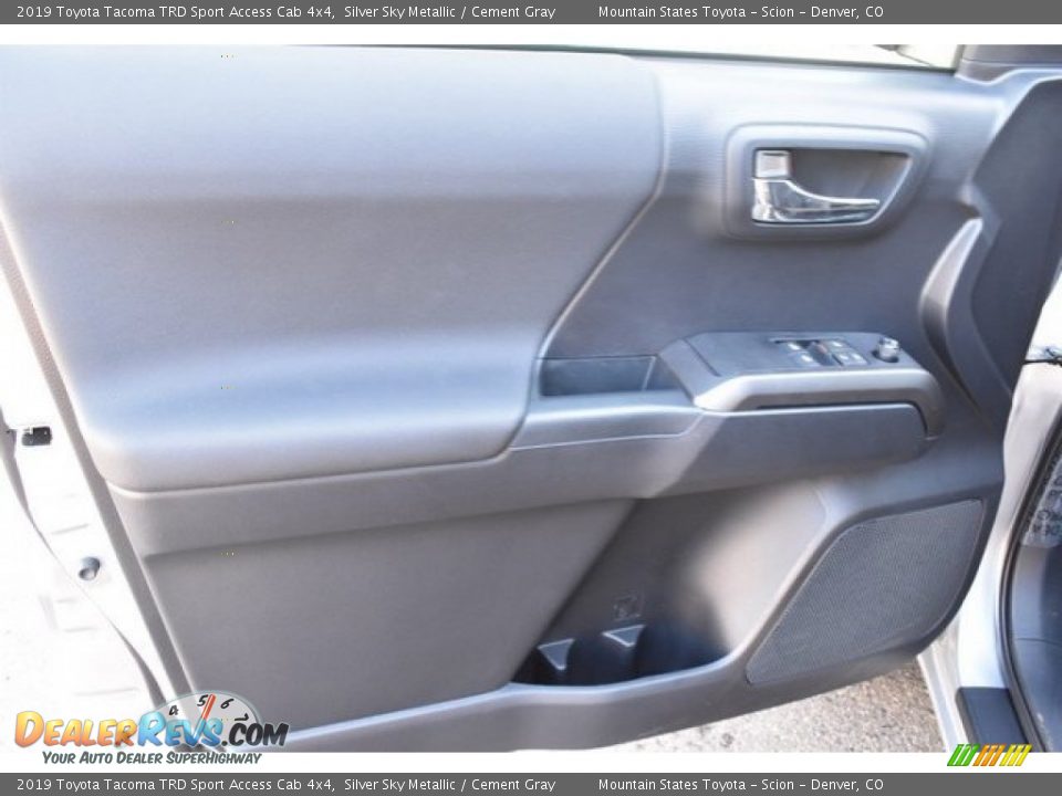 2019 Toyota Tacoma TRD Sport Access Cab 4x4 Silver Sky Metallic / Cement Gray Photo #20