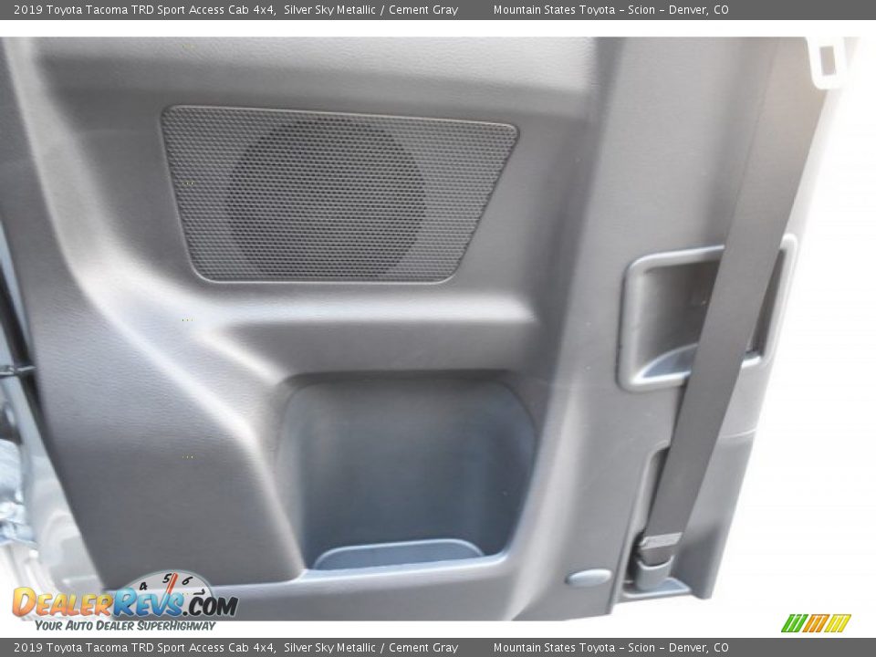 2019 Toyota Tacoma TRD Sport Access Cab 4x4 Silver Sky Metallic / Cement Gray Photo #21