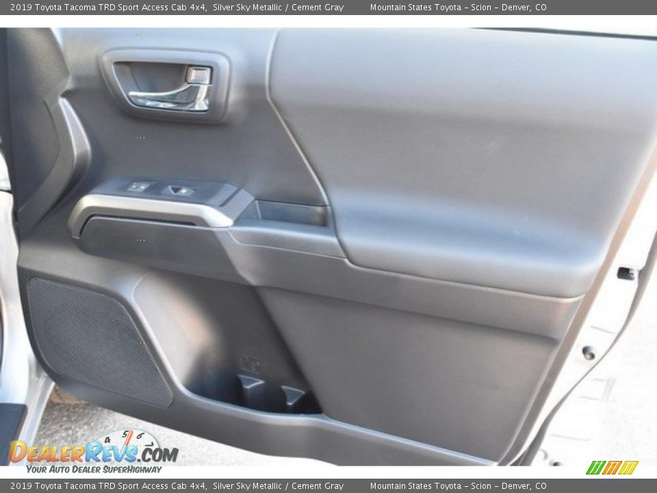 2019 Toyota Tacoma TRD Sport Access Cab 4x4 Silver Sky Metallic / Cement Gray Photo #22