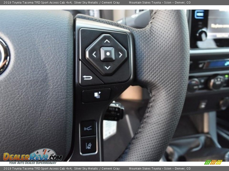 2019 Toyota Tacoma TRD Sport Access Cab 4x4 Steering Wheel Photo #27