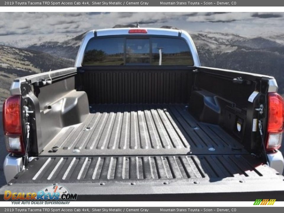 2019 Toyota Tacoma TRD Sport Access Cab 4x4 Silver Sky Metallic / Cement Gray Photo #30