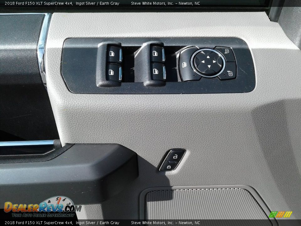 2018 Ford F150 XLT SuperCrew 4x4 Ingot Silver / Earth Gray Photo #9