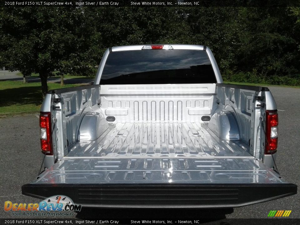 2018 Ford F150 XLT SuperCrew 4x4 Ingot Silver / Earth Gray Photo #12