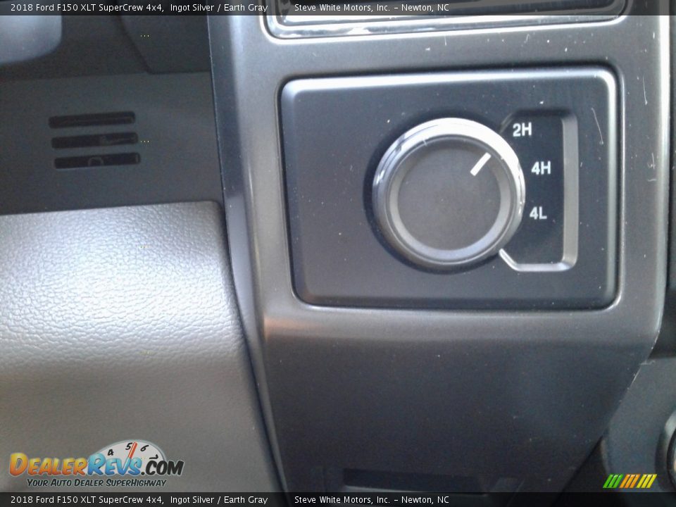 2018 Ford F150 XLT SuperCrew 4x4 Ingot Silver / Earth Gray Photo #22