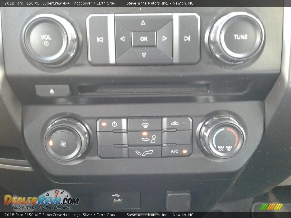 2018 Ford F150 XLT SuperCrew 4x4 Ingot Silver / Earth Gray Photo #23
