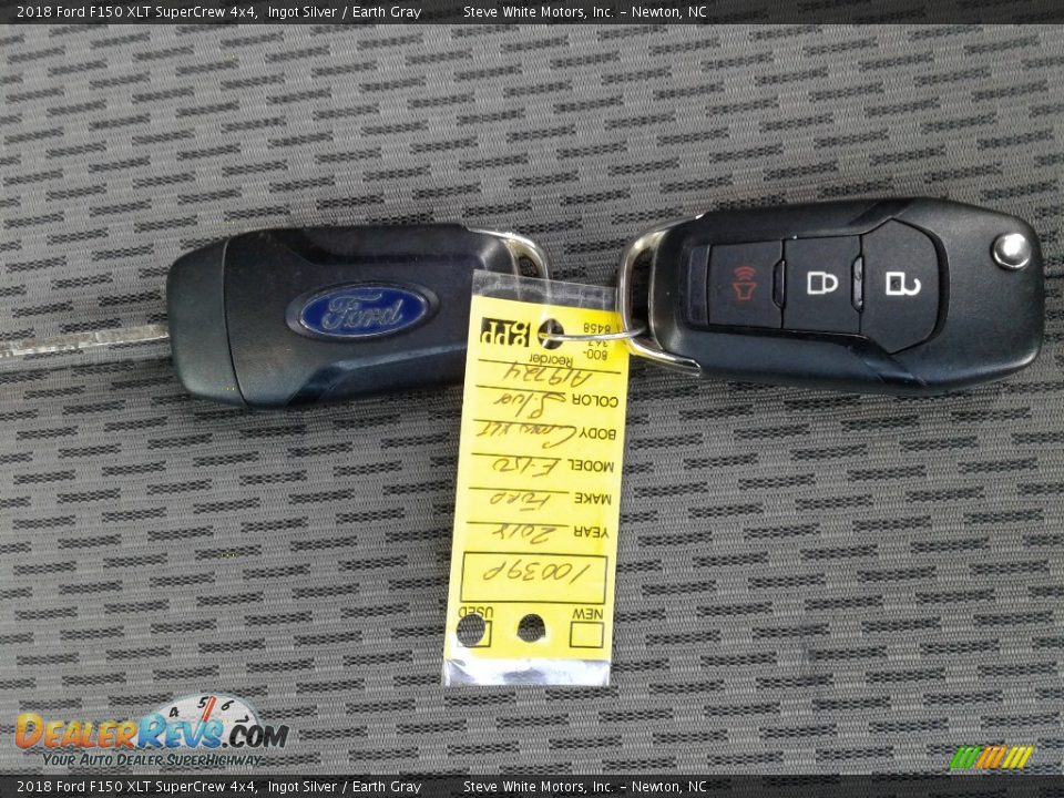 2018 Ford F150 XLT SuperCrew 4x4 Ingot Silver / Earth Gray Photo #25
