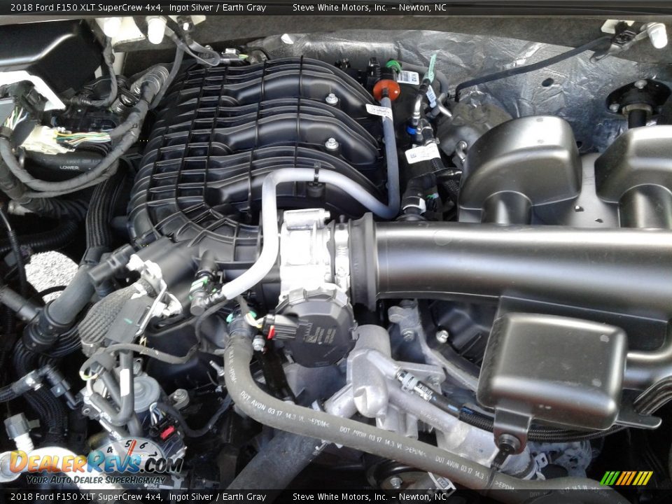 2018 Ford F150 XLT SuperCrew 4x4 Ingot Silver / Earth Gray Photo #26