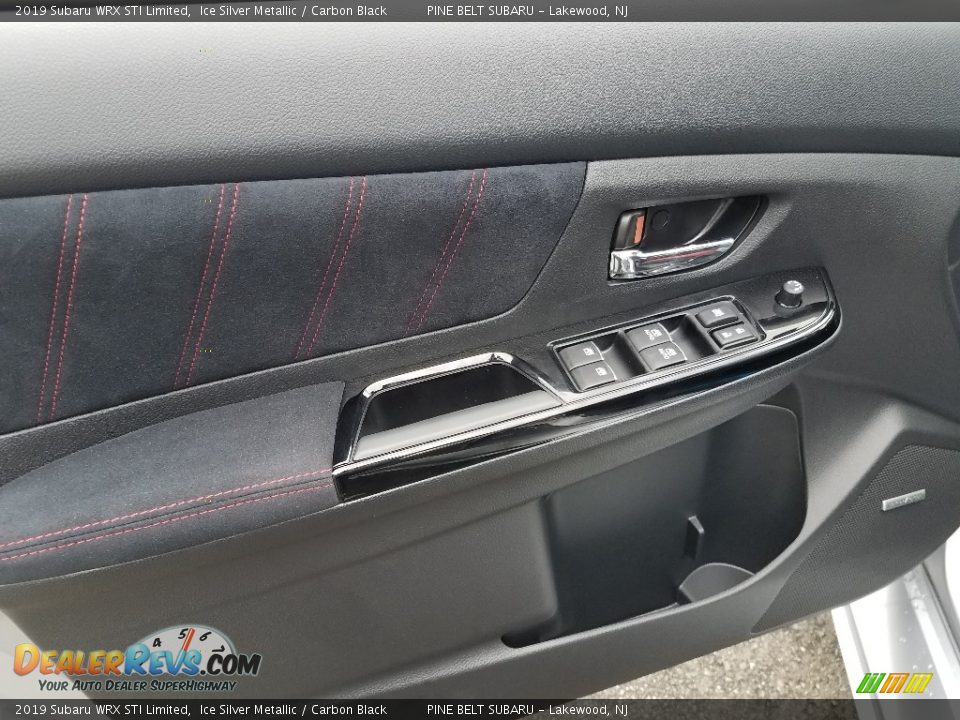 2019 Subaru WRX STI Limited Ice Silver Metallic / Carbon Black Photo #8
