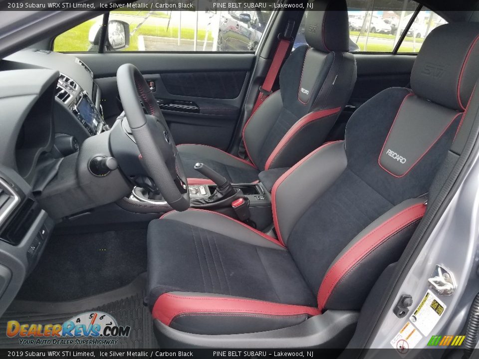 Front Seat of 2019 Subaru WRX STI Limited Photo #9