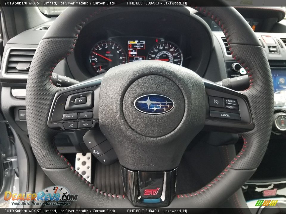 2019 Subaru WRX STI Limited Steering Wheel Photo #12