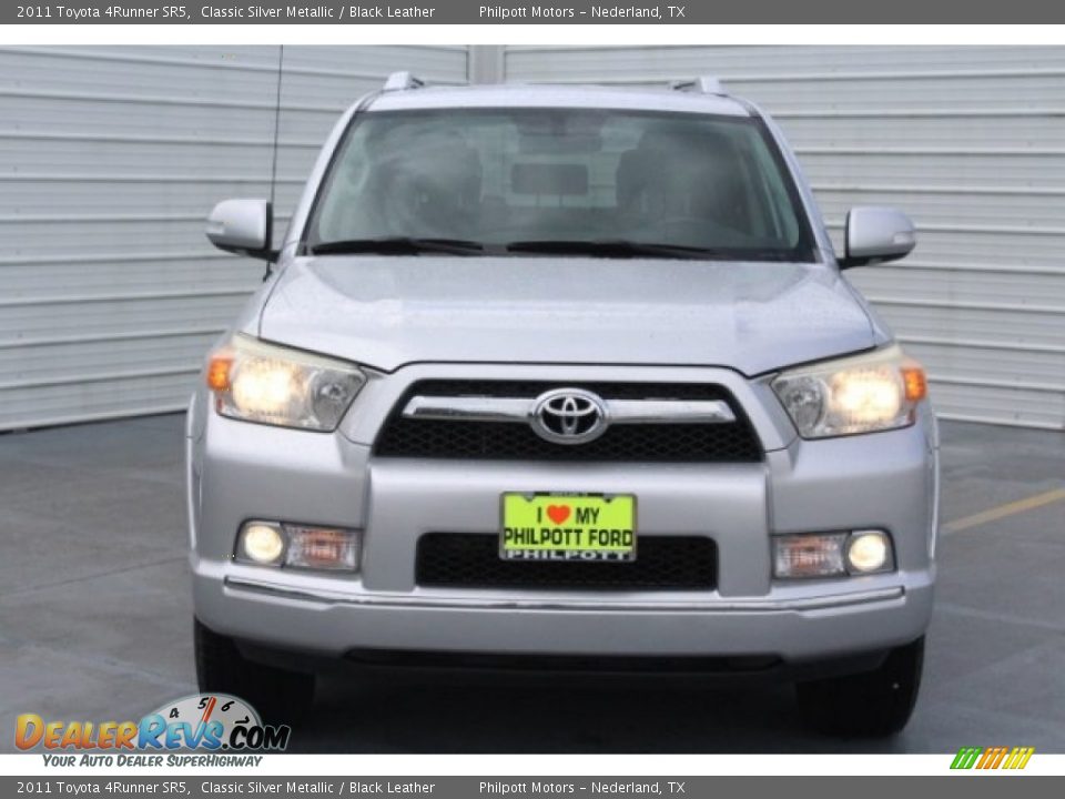 2011 Toyota 4Runner SR5 Classic Silver Metallic / Black Leather Photo #2