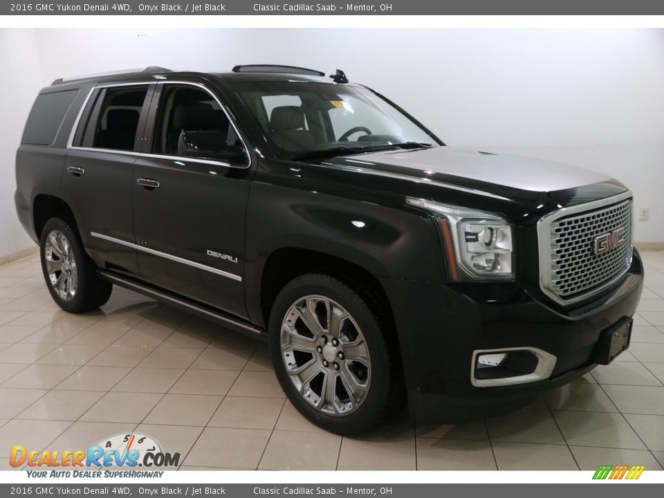 2016 GMC Yukon Denali 4WD Onyx Black / Jet Black Photo #1