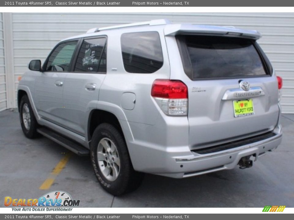 2011 Toyota 4Runner SR5 Classic Silver Metallic / Black Leather Photo #8