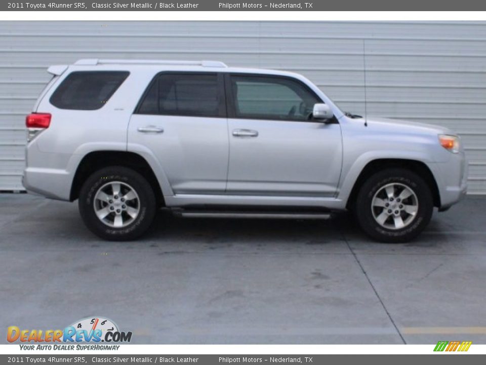 2011 Toyota 4Runner SR5 Classic Silver Metallic / Black Leather Photo #11