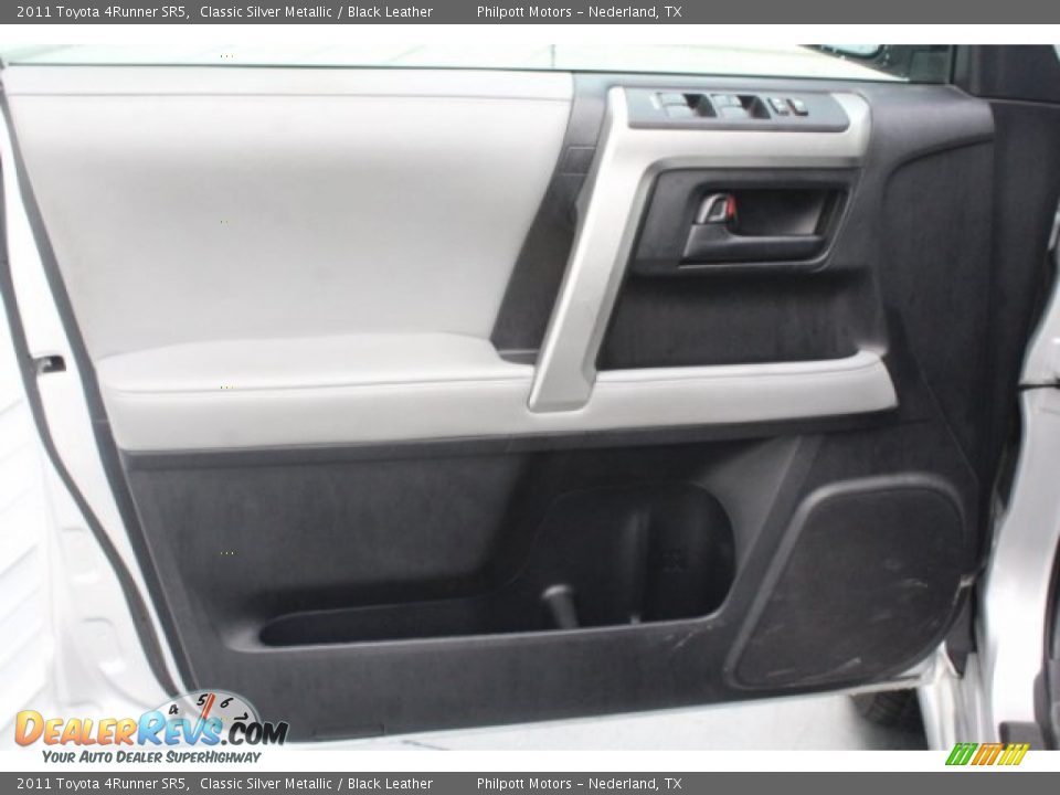 2011 Toyota 4Runner SR5 Classic Silver Metallic / Black Leather Photo #14