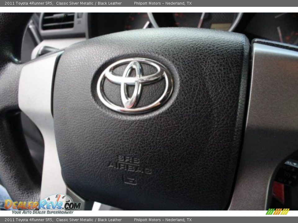 2011 Toyota 4Runner SR5 Classic Silver Metallic / Black Leather Photo #19
